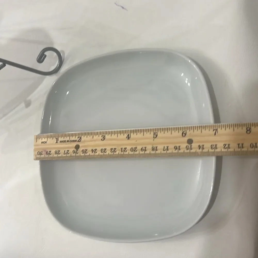 IKEA Of Sweden Side Plates Salad Dessert 7 Inches Square Set Of 2 Turkey 13286
